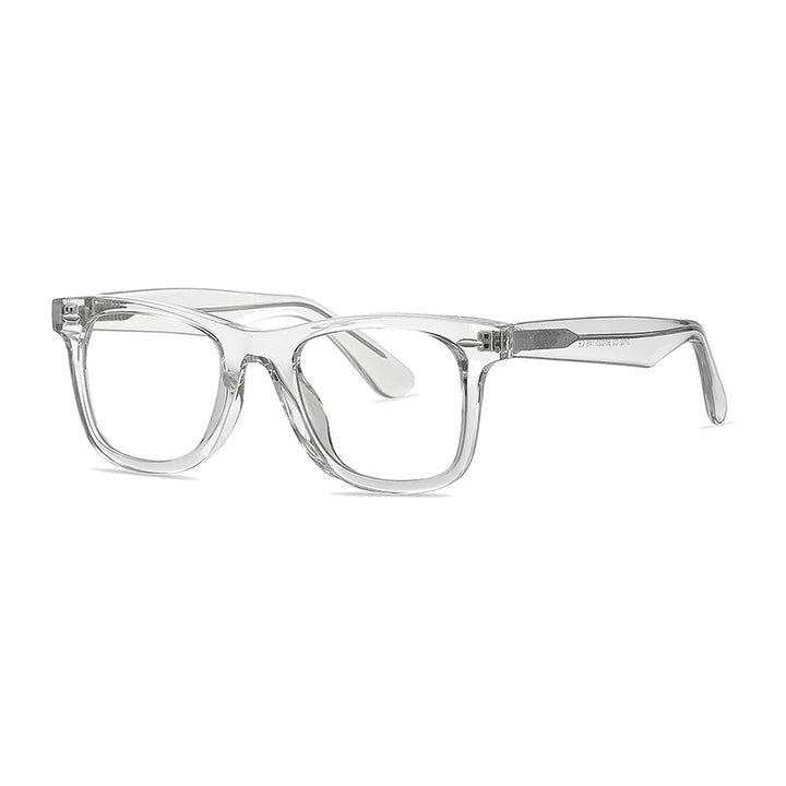 Vicky Unisex Full Rim Square Tr 90 Titanium Reading Glasses 21029 - PFD2102-C2