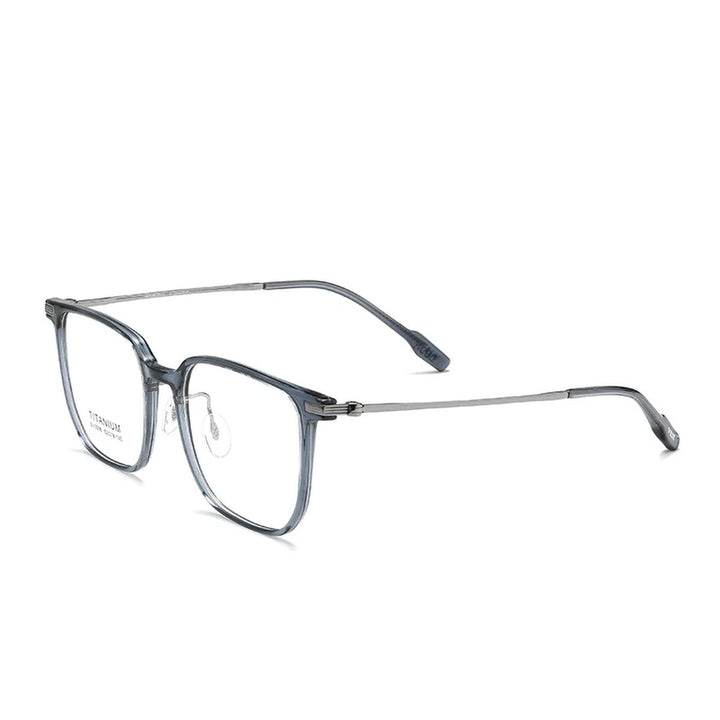 Vicky Unisex Full Rim Square Tr 90 Titanium Reading Glasses 623006 - BW3006Z-blue