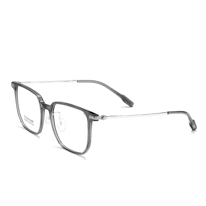 Vicky Unisex Full Rim Square Tr 90 Titanium Reading Glasses 623006 - BW3006Z-grey