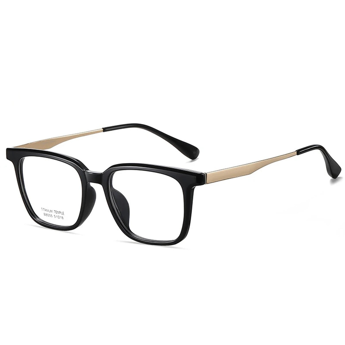 Vicky Unisex Full Rim Square Tr 90 Titanium Reading Glasses 638005 - 8005-C1