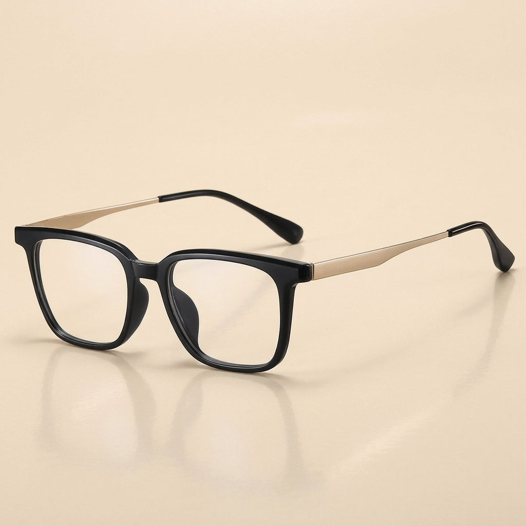 Vicky Unisex Full Rim Square Tr 90 Titanium Reading Glasses 638005