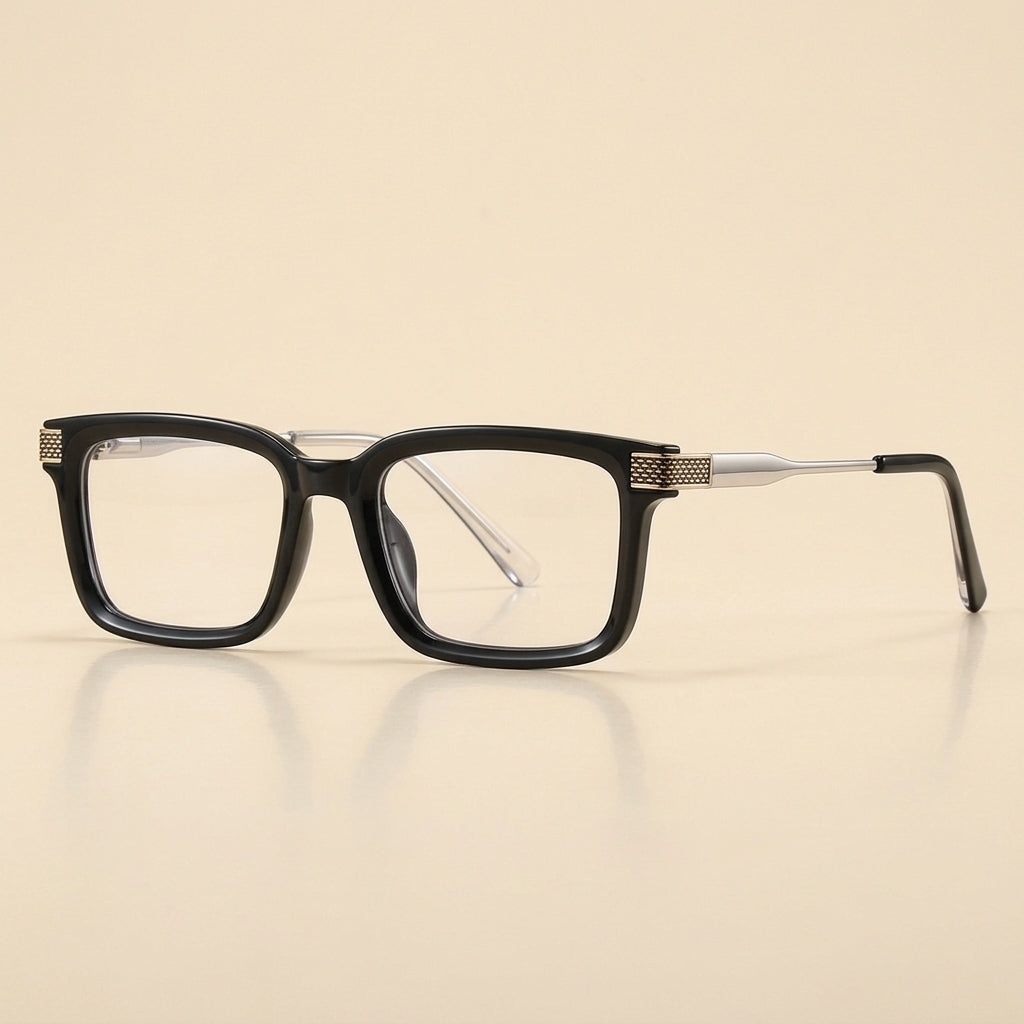 Vicky Unisex Full Rim Square Tr 90 Titanium Reading Glasses 67106