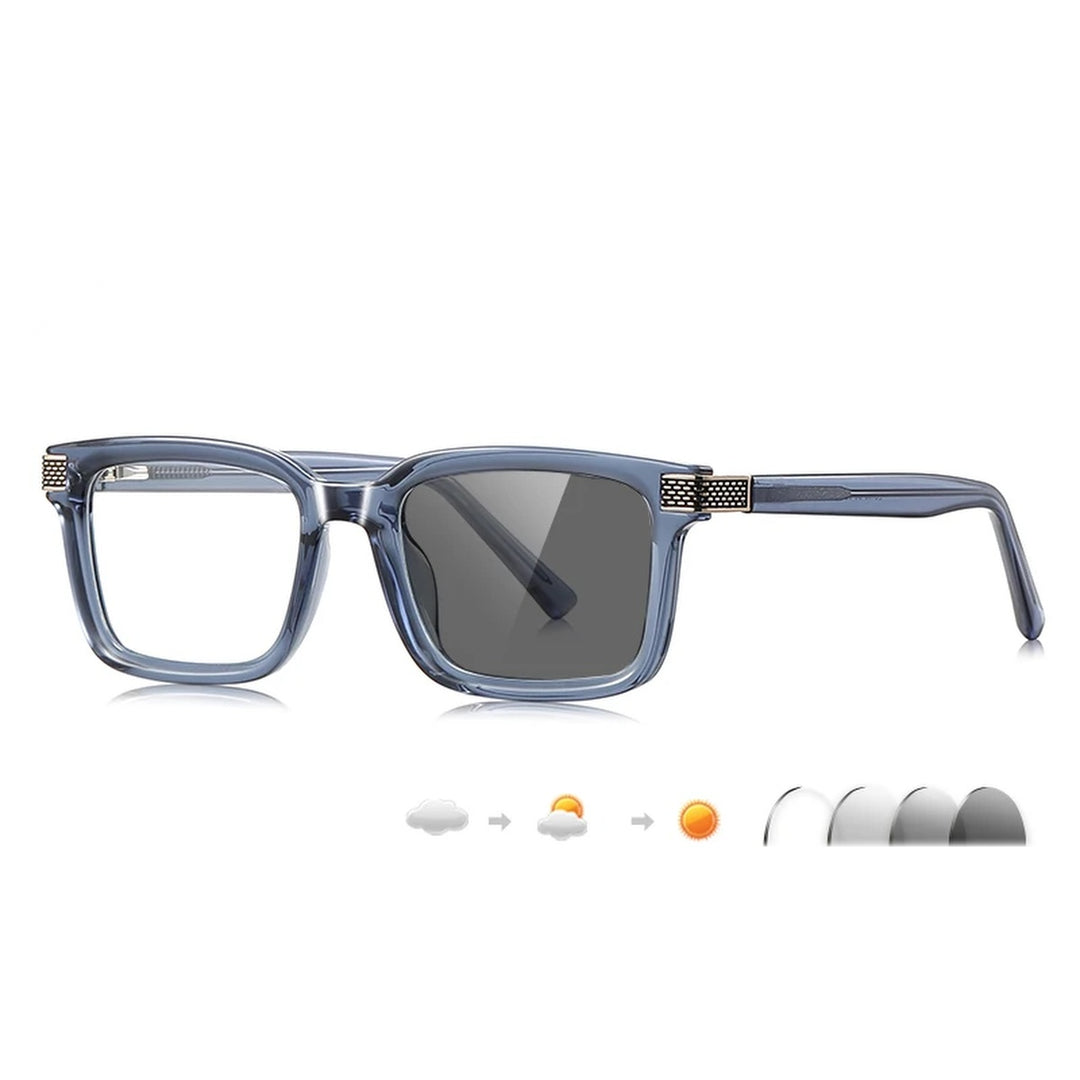 Vicky Unisex Full Rim Square Tr 90 Titanium Reading Glasses 67106 - LS106-C5