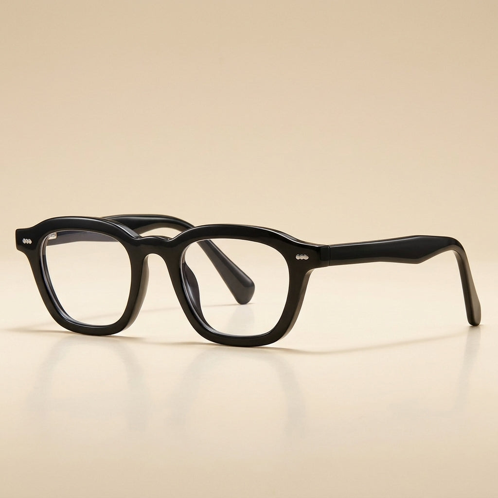 Vicky Unisex Full Rim Square Tr 90 Titanium Reading Glasses 97015