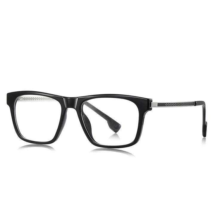 Vicky Unisex Full Rim Square Tr 90 Titanium Reading Glasses 97203 - LS203-C1