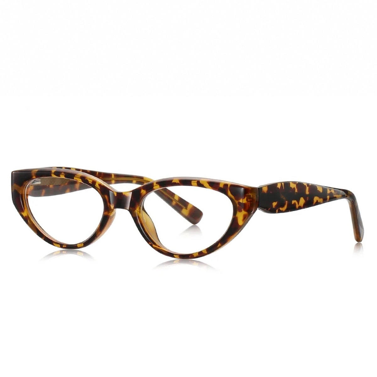 Vicky Women's Full Rim Big Cat Eye Tr 90 Titanium Reading Glasses - LS032-C6