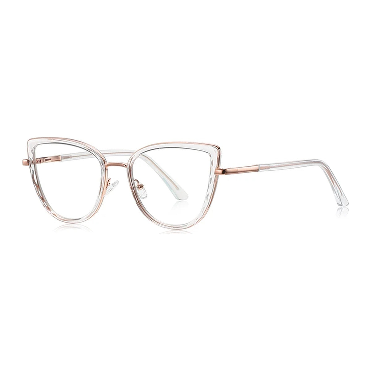 Vicky Women's Full Rim Butterfly TR90 Alloy Reading Glasses 31514 — view 2 | Vicky at FuzWeb