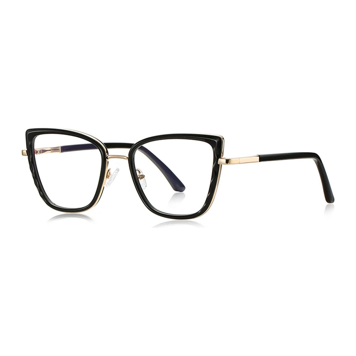 Vicky Women's Full Rim Butterfly Tr 90 Alloy Reading Glasses 43150 - PFD3150-C1
