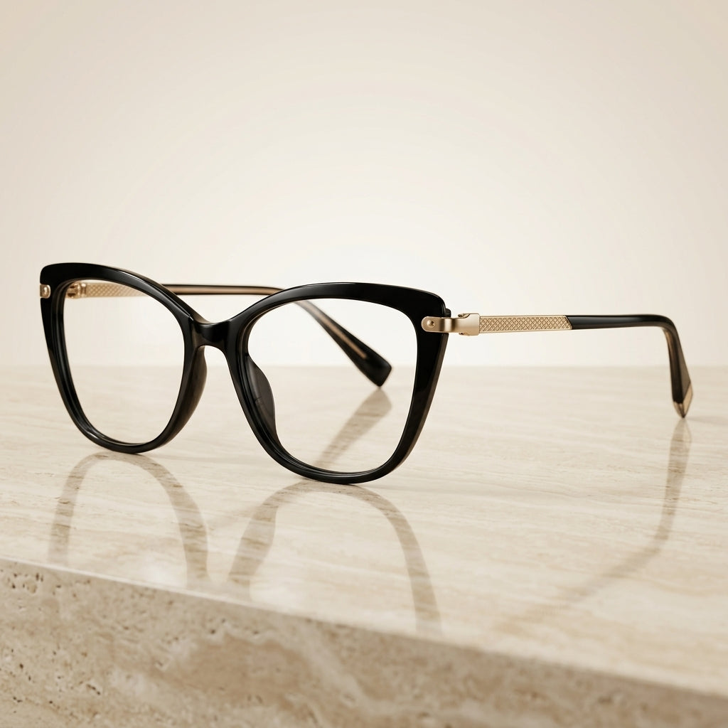 Vicky Women's Full Rim Butterfly Tr 90 Alloy Reading Glasses 582007