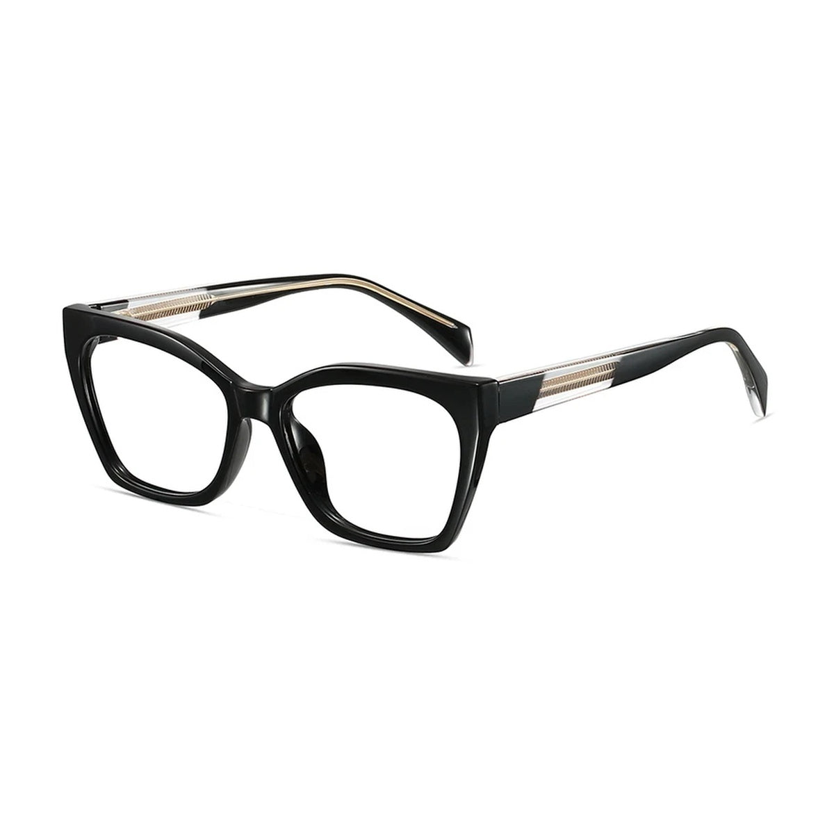 Vicky Women's Full Rim Butterfly Tr 90 Alloy Reading Glasses 582008 - 82008-C1