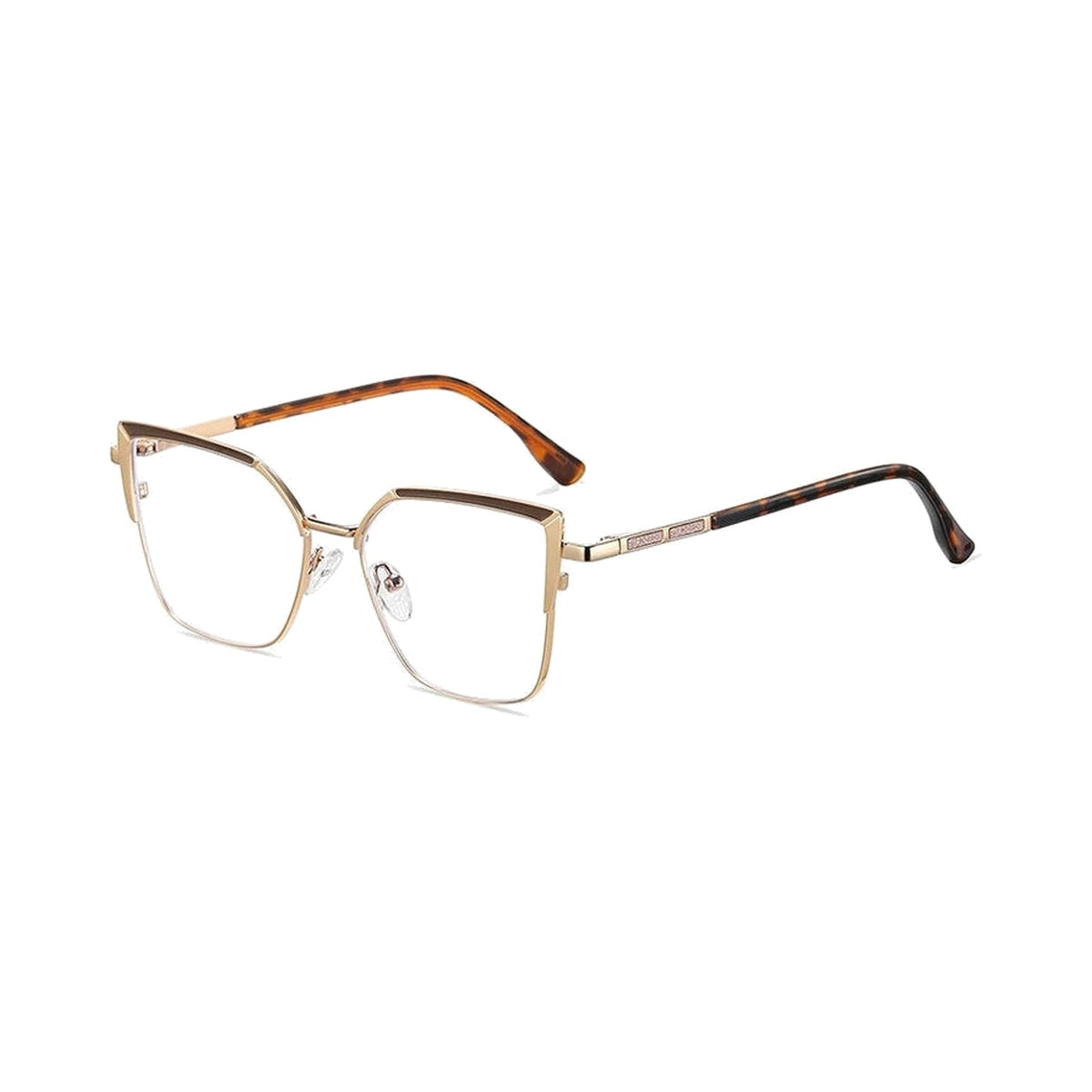 Vicky Women's Full Rim Cat Eye Blue Light Prescription Eyeglasses 9763 - 9763-C3