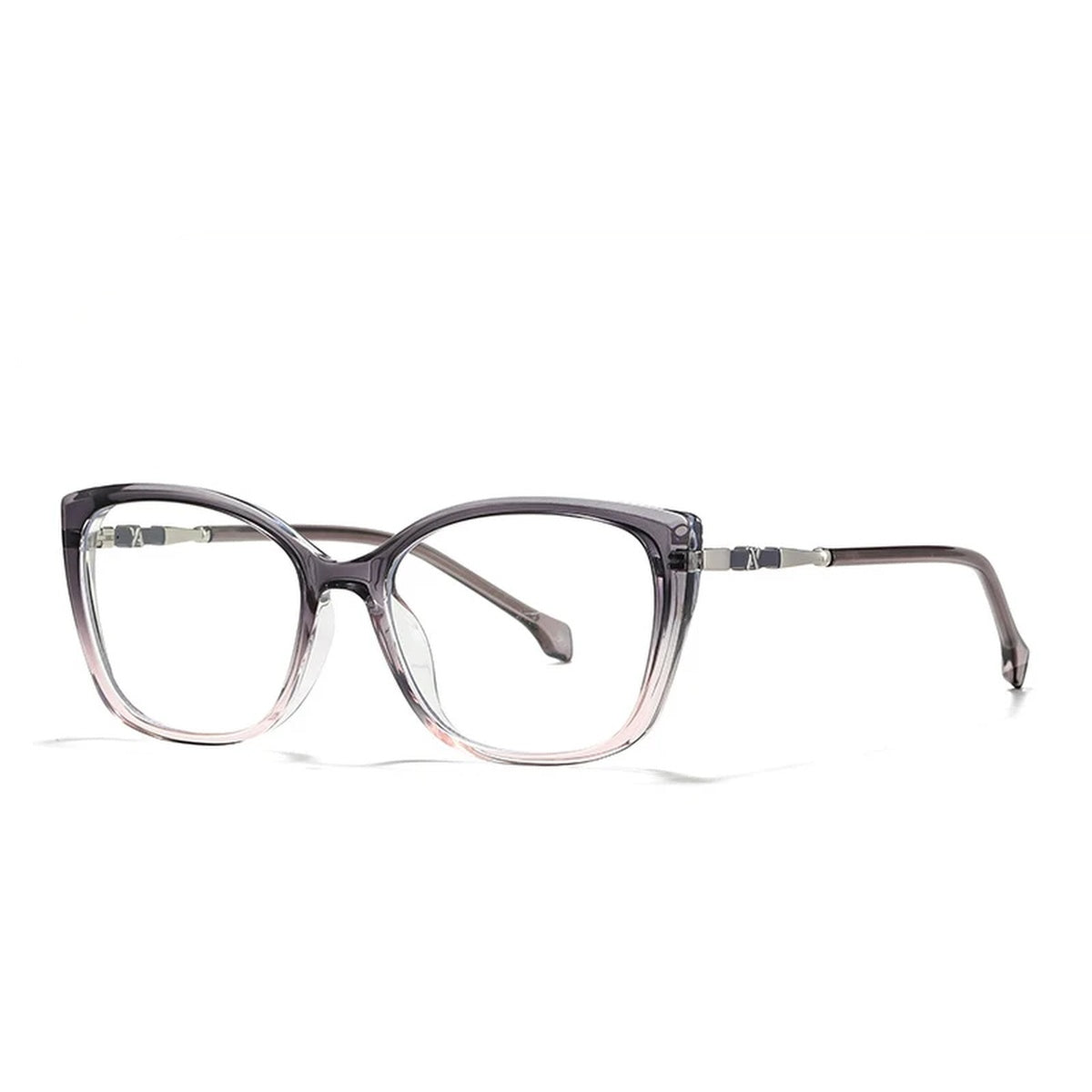 Vicky Women's Full Rim Cat Eye Tr 90 Alloy Reading Glasses 327004 - 27004-C6