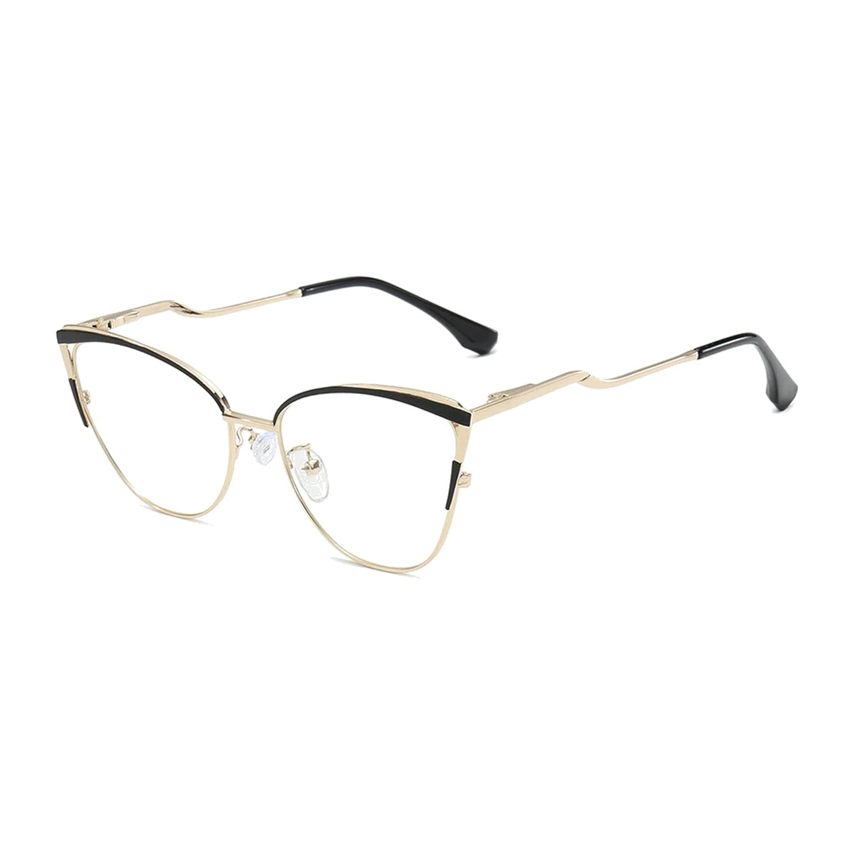 Vicky Women's Full Rim Cat Eye Tr 90 Titanium Reading Glasses 680014 - 68001-C1