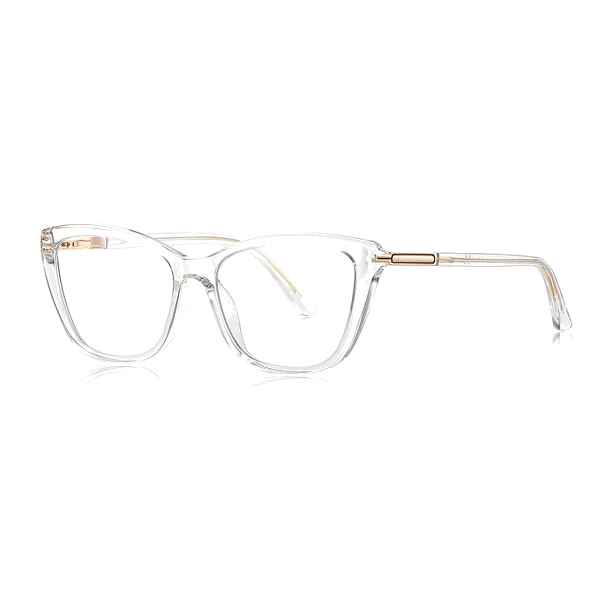 Vicky Women's Full Rim Cat Eye TR90 Titanium Reading Glasses 72233 — view 2 | Vicky at FuzWeb