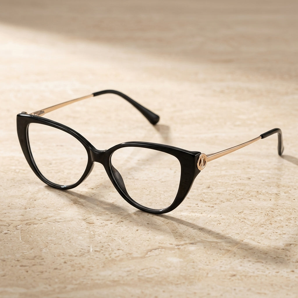 Vicky Women's Full Rim Cat Eye Tr 90 Titanium Reading Glasses 97207