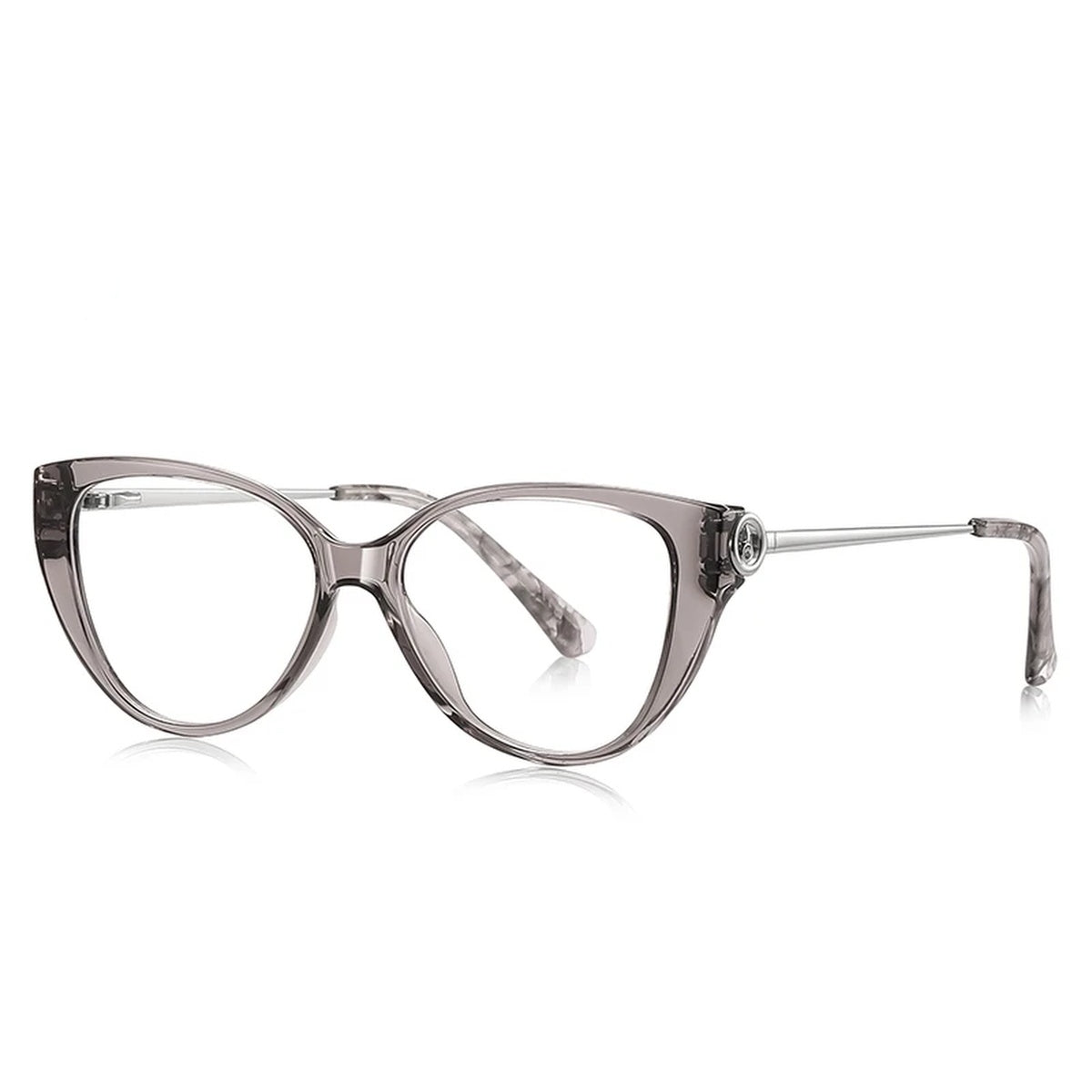 Vicky Women's Full Rim Cat Eye Tr 90 Titanium Reading Glasses 97207 - LS207-C6