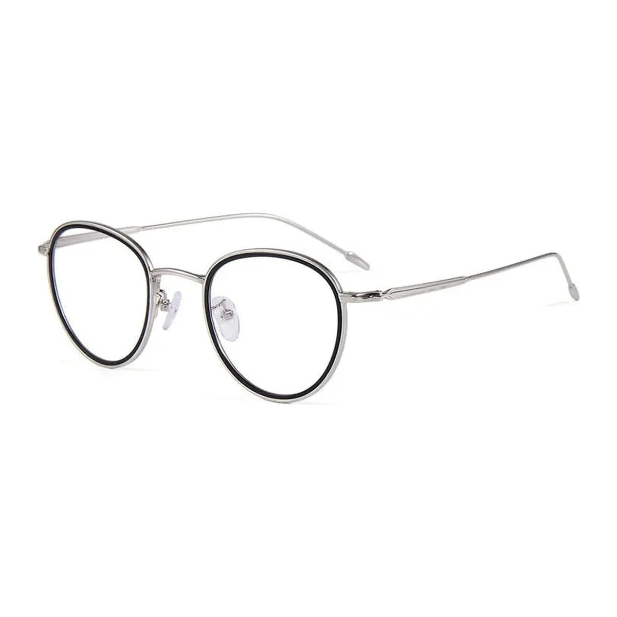 Vicky Women's Full Rim Oval Round Alloy Acetate Reading Glasses 6206 - 6206-C1