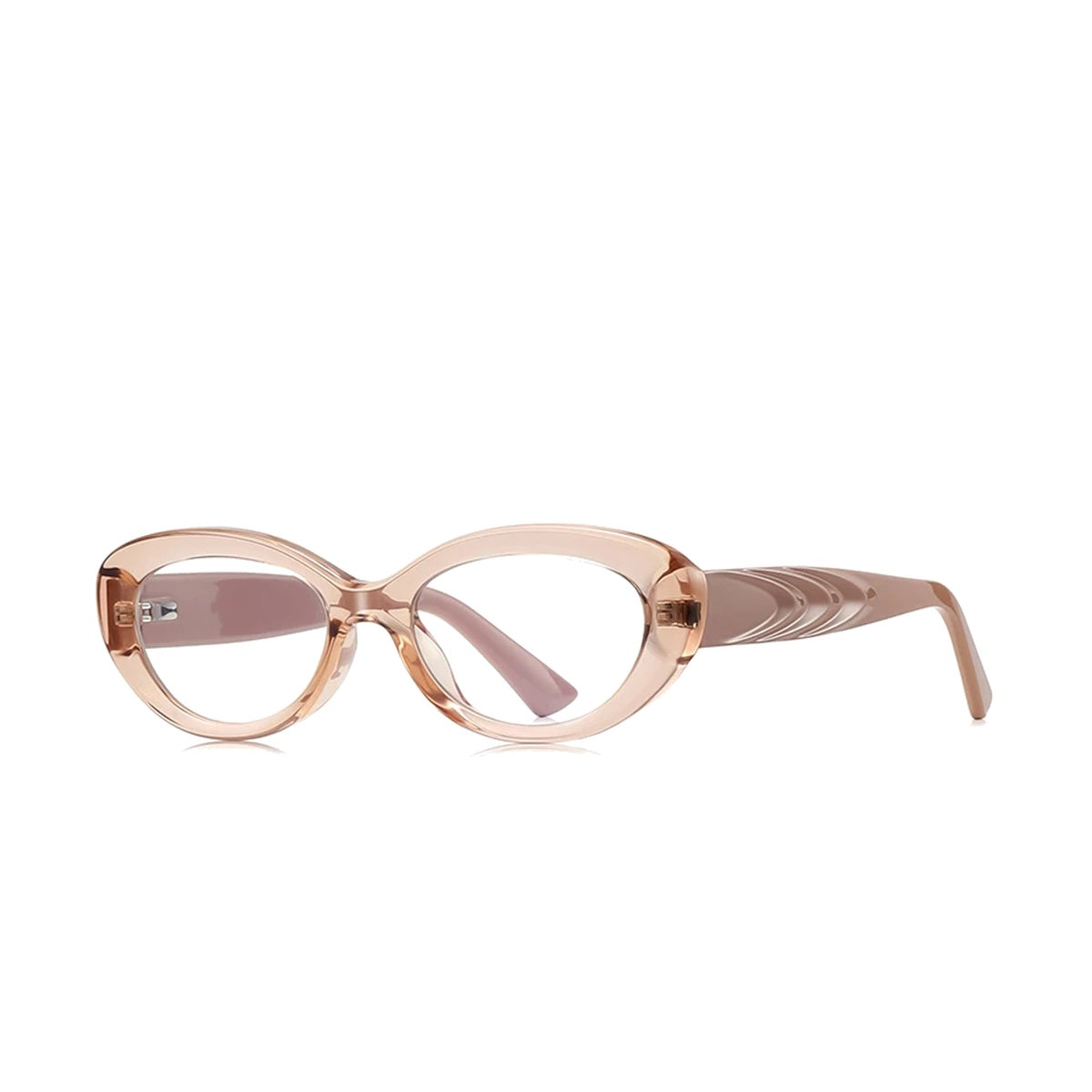 Vicky Women's Full Rim Oval Tr 90 Titanium Reading Glasses 512257 - PFD2257-C4