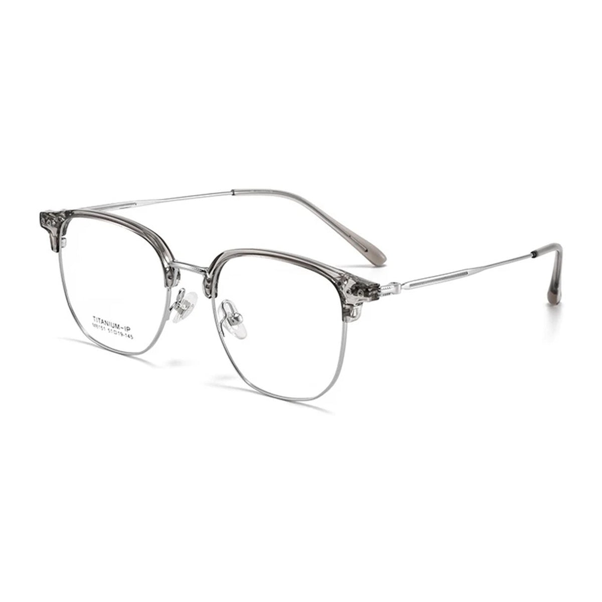 Vicky Women's Full Rim Square Titanium Reading Glasses V8151 — view 2 | Vicky at FuzWeb
