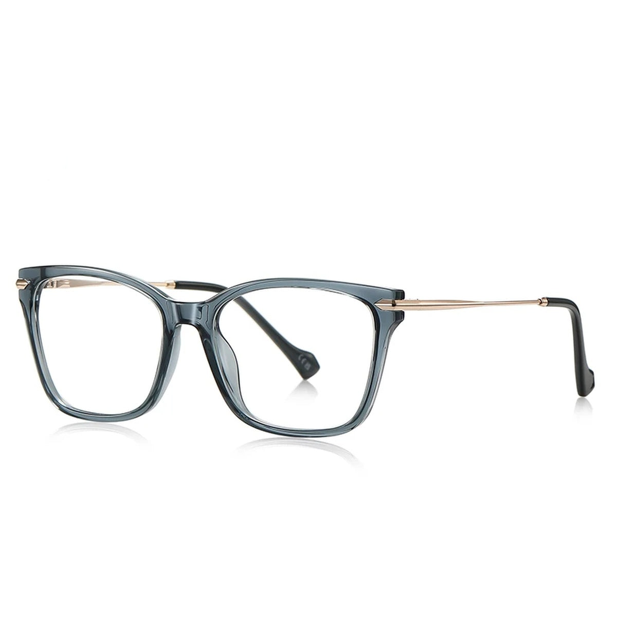 Vicky Women's Full Rim Square Tr 90 Alloy Reading Glasses 631242 - LS242-C4