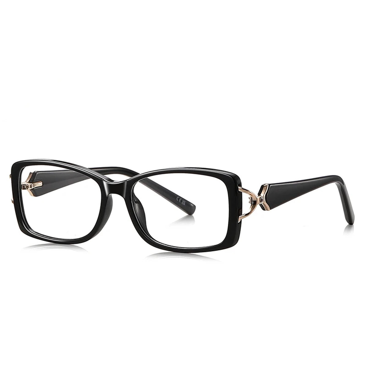 Vicky Women's Full Rim Square Tr 90 Titanium Eyeglasses 313201 - LS201-C1