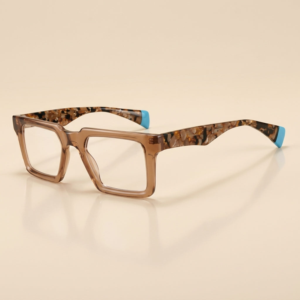 Vicky Women's Full Rim Square TR 90 Titanium Reading Glasses 25005