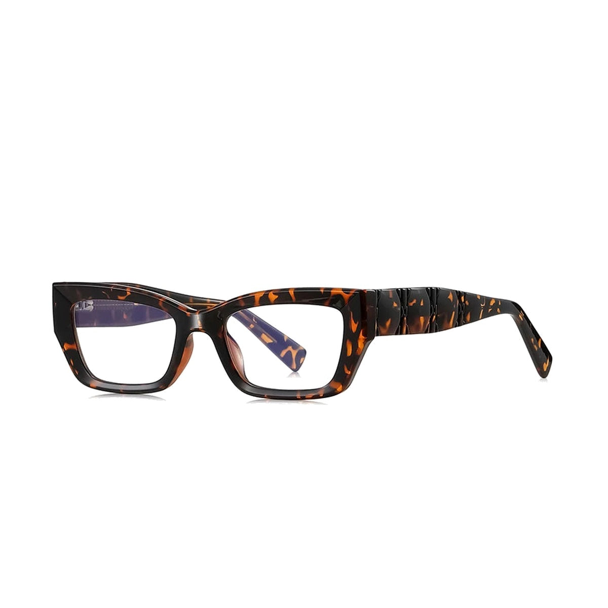 Vicky Women's Full Rim Square TR90 Blue Light Prescription Eyeglasses PFD2252 - PFD2252-C3
