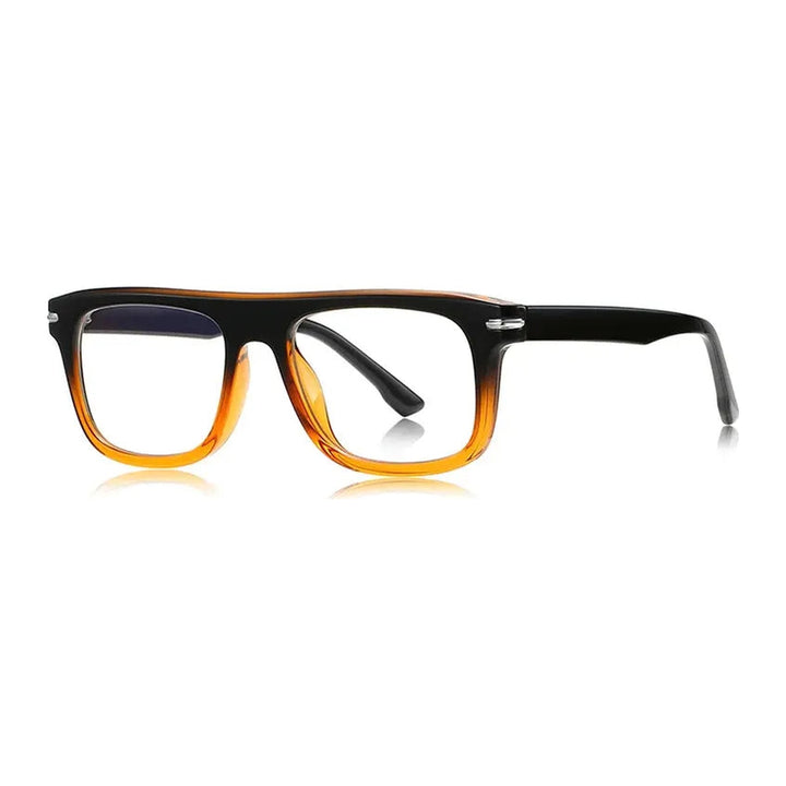 Vicky Unisex Full Rim Square TR90 and Titanium Reading Glasses 42199 — view 5 | Vicky at FuzWeb
