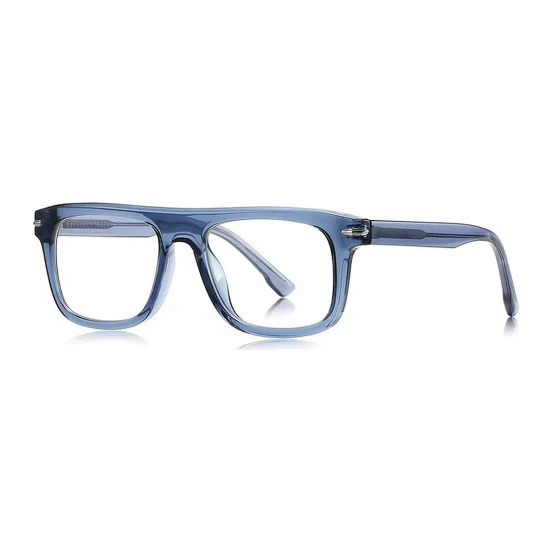Vicky Unisex Full Rim Square TR90 and Titanium Reading Glasses 42199 — view 6 | Vicky at FuzWeb