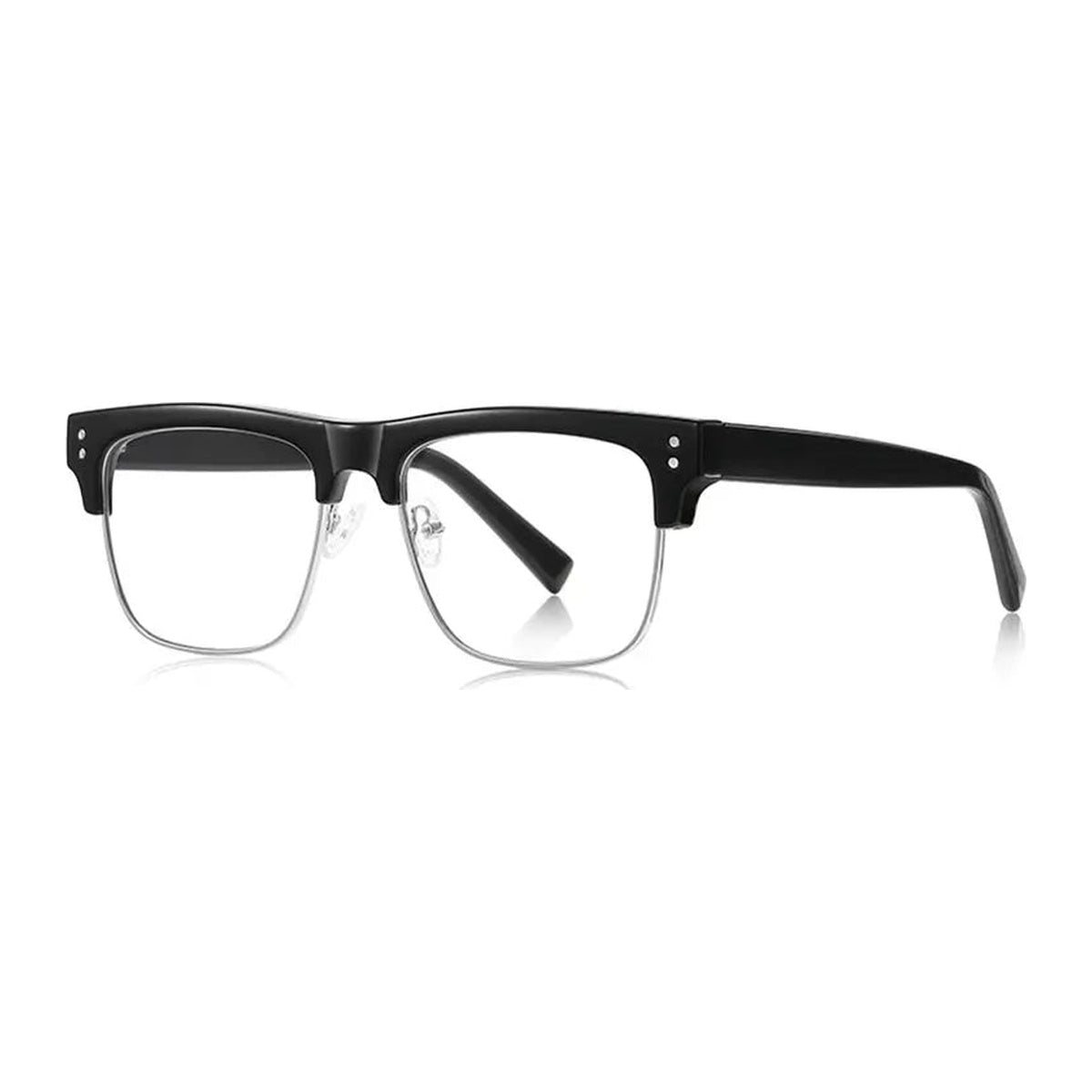Vicky Men's Full Rim Square TR90 and Titanium Reading Glasses 42203 — view 2 | Vicky at FuzWeb