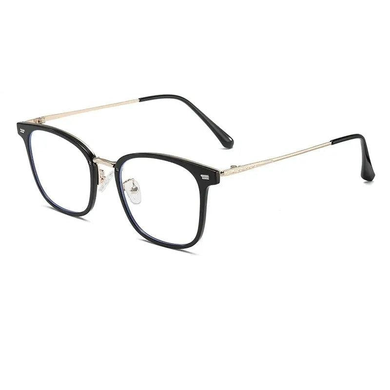 Vicky Unisex Full Rim Square Tr 90 Alloy Eyeglasses  49878