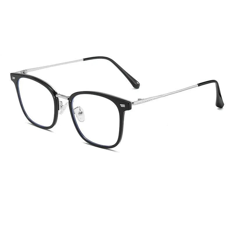 Vicky Unisex Full Rim Square Tr 90 Alloy Eyeglasses  49878