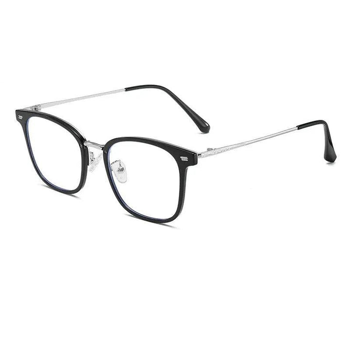 Vicky Unisex Full Rim Square Tr 90 Alloy Eyeglasses  49878