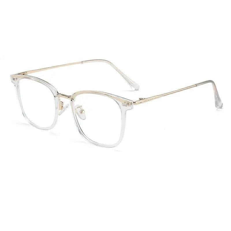 Vicky Unisex Full Rim Square Tr 90 Alloy Eyeglasses  49878