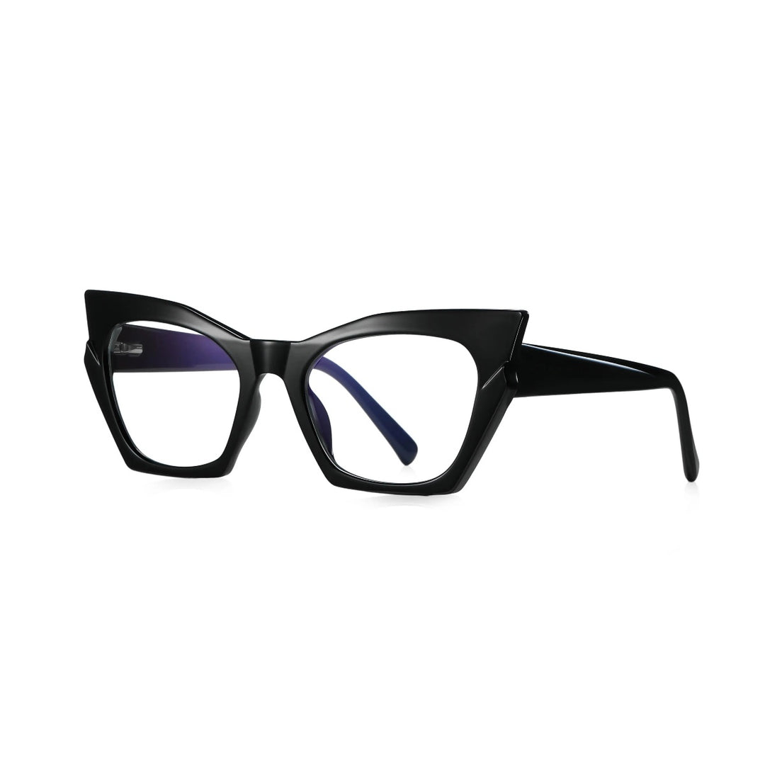 Vicky Unisex Full Rim Tr 90 Titanium Cat Eye Reading Glasses 2158