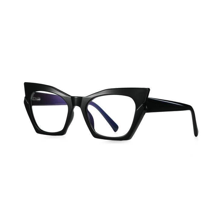Vicky Unisex Full Rim Tr 90 Titanium Cat Eye Reading Glasses 2158