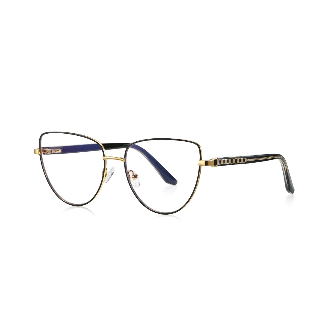 Vicky Unisex Full Rim Alloy Cat Eye Reading Glasses 3065