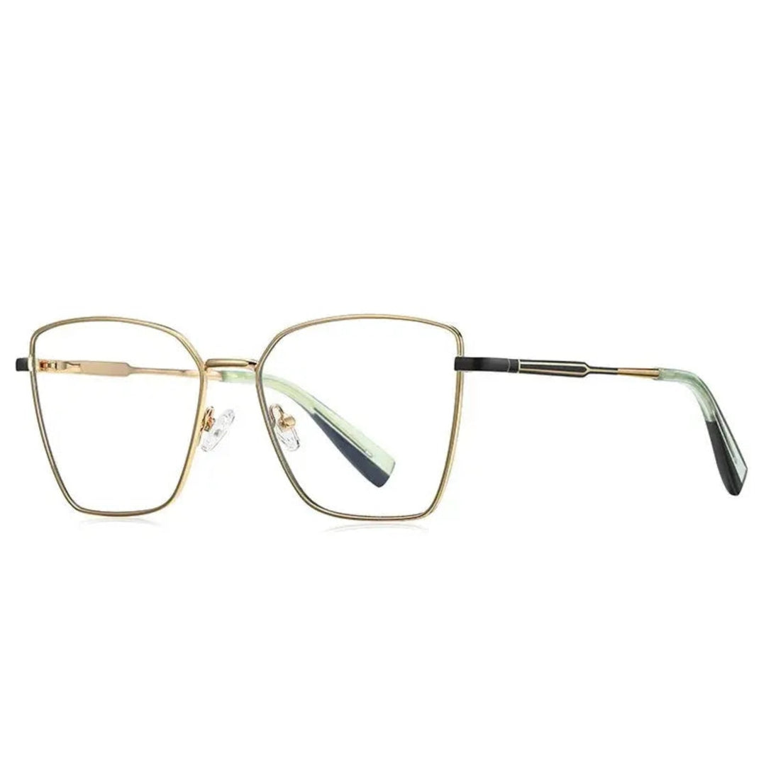 Vicky Womens Full Rim Square Alloy Reading Glasses Pfd3051
