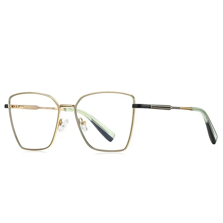 Vicky Womens Full Rim Square Alloy Reading Glasses Pfd3051