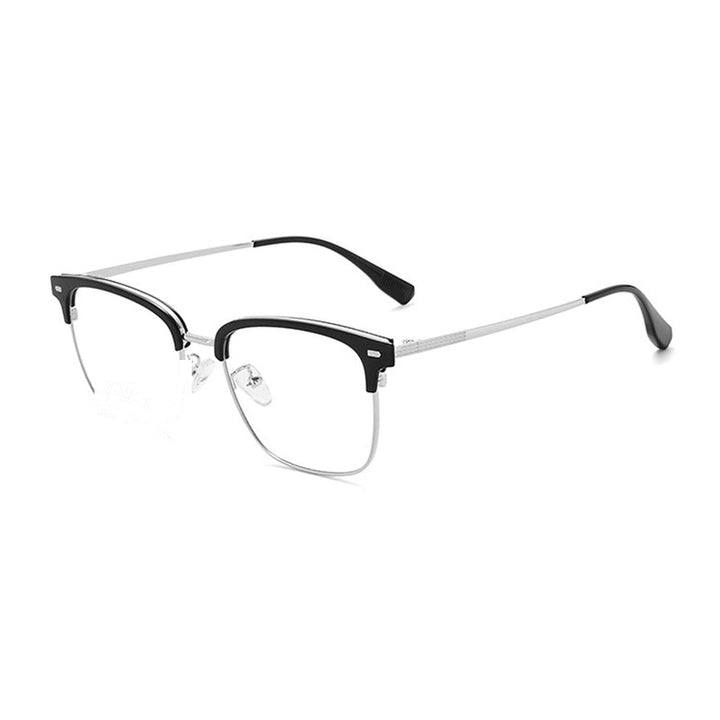 Vicky Unisex Full Rim Square Tr 90 Alloy Reading Glasses 9386