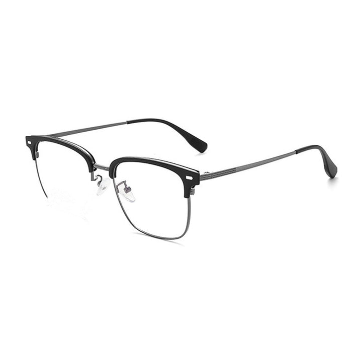Vicky Unisex Full Rim Square Tr 90 Alloy Reading Glasses 9386