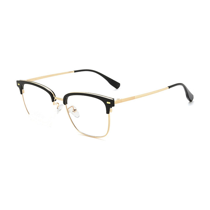Vicky Unisex Full Rim Square Tr 90 Alloy Reading Glasses 9386