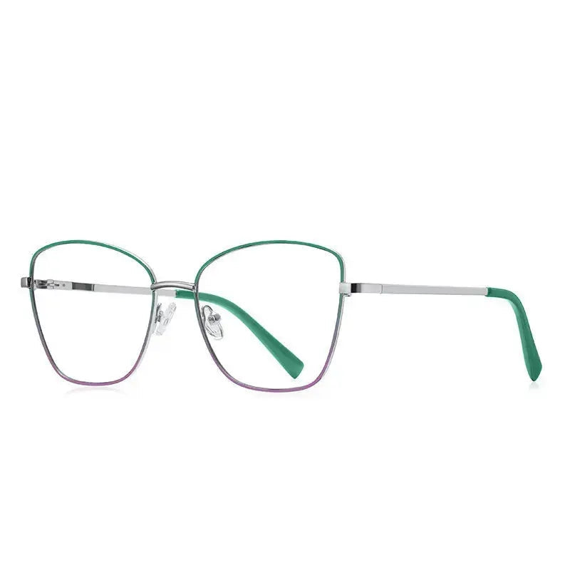 Vicky Unisex Full Rim Tr 90 Titanium Square Reading Glasses 3087