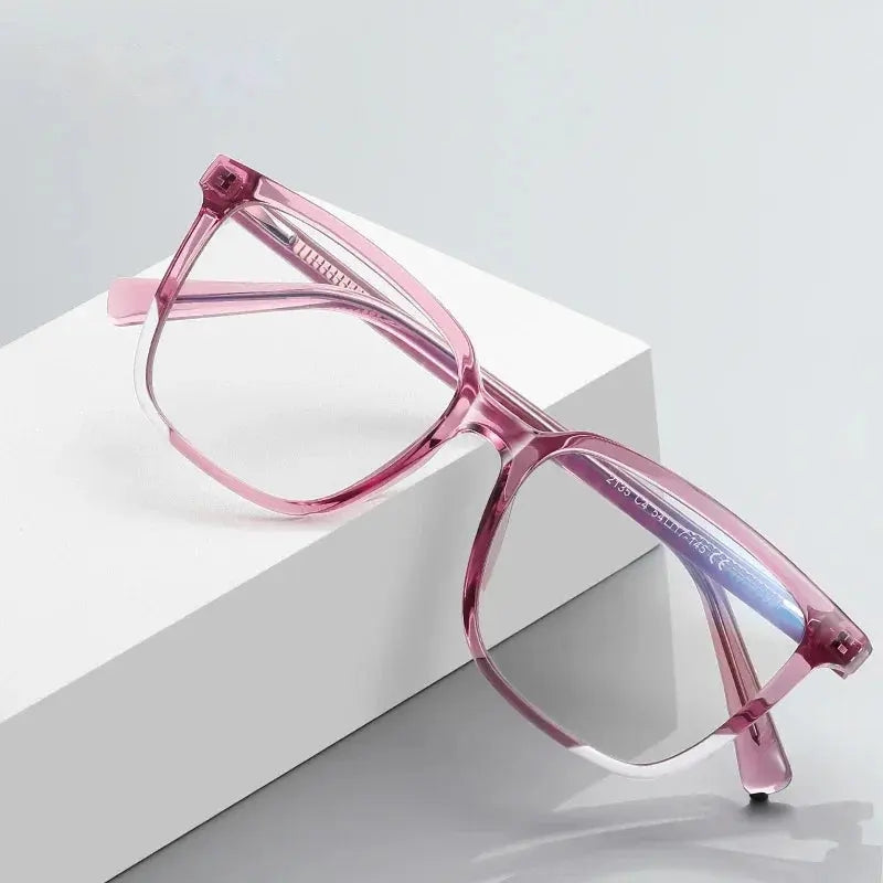 Vicky Womens Full Rim Square Plastic Reading Glasses Pfd2135