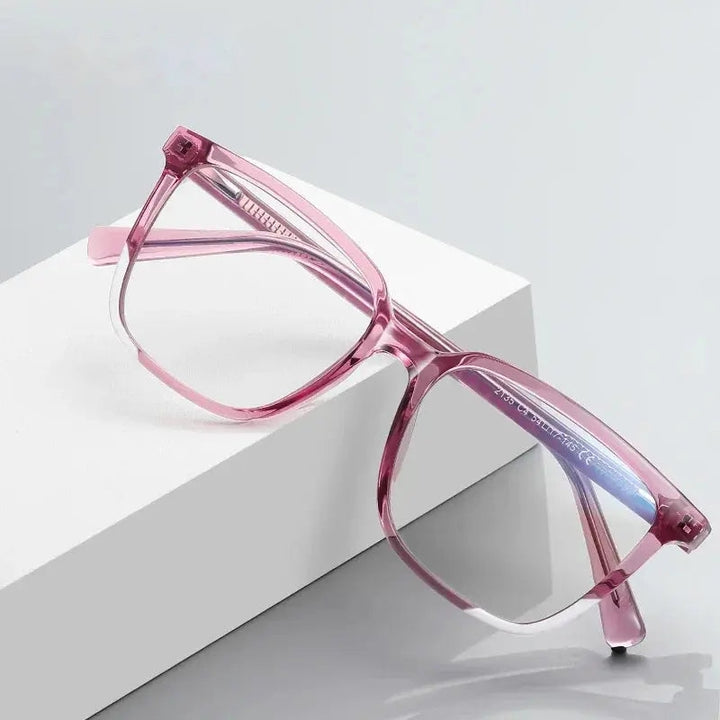 Vicky Womens Full Rim Square Plastic Reading Glasses Pfd2135