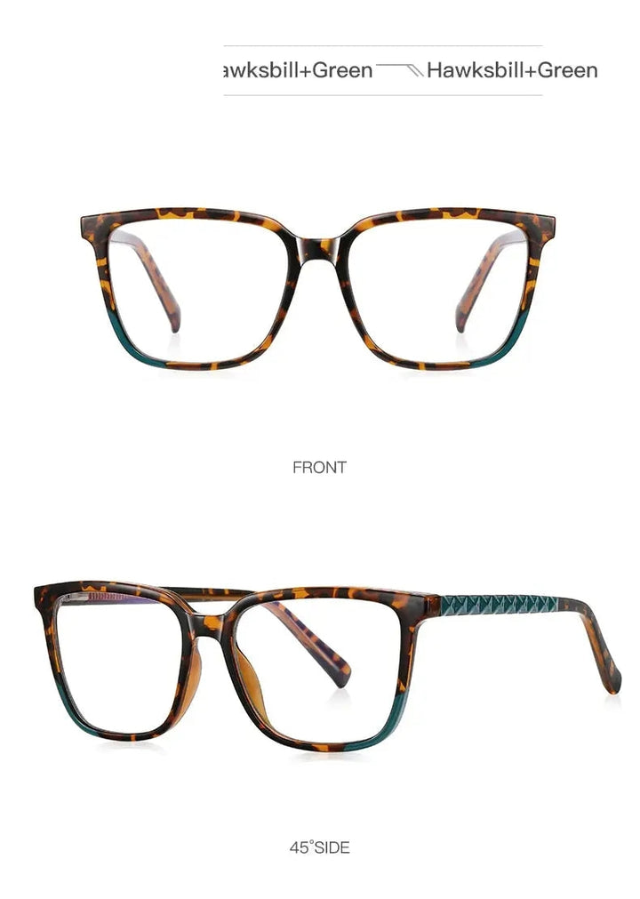 Vicky Womens Full Rim Square Plastic Reading Glasses Pfd2135