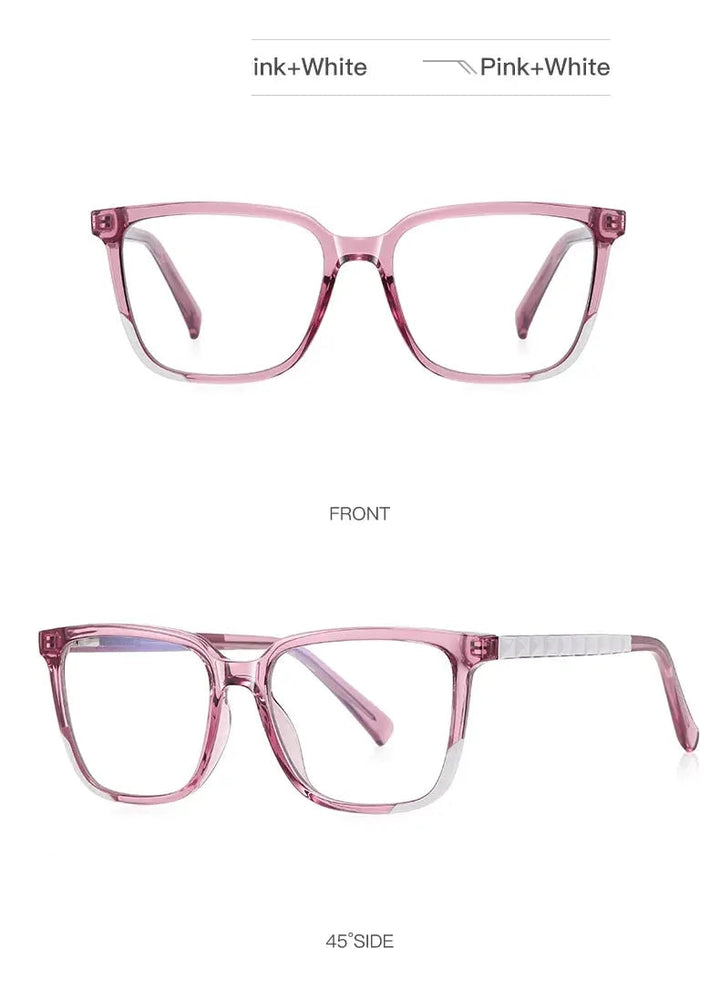 Vicky Womens Full Rim Square Plastic Reading Glasses Pfd2135