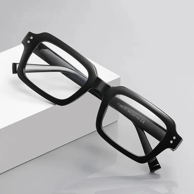 Vicky Unisex Full Rim Square Tr 90 Alloy Reading Glasses 2195