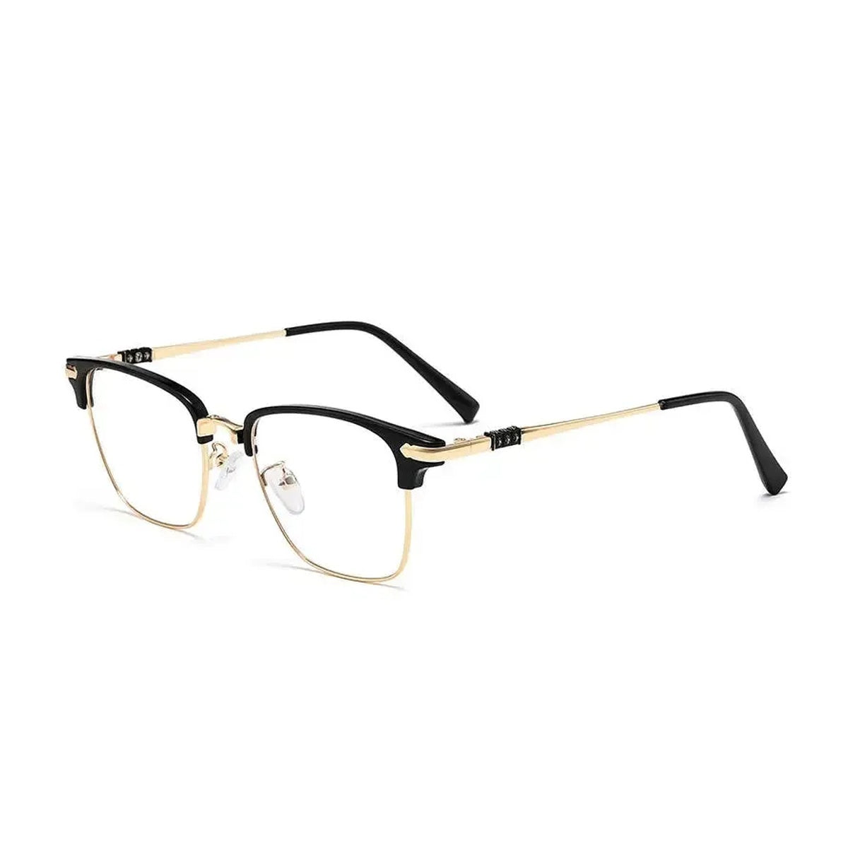 Vicky Unisex Full Rim Square Alloy Reading Glasses K002