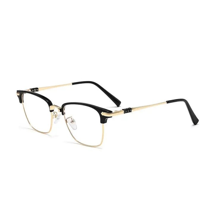 Vicky Unisex Full Rim Square Alloy Reading Glasses K002